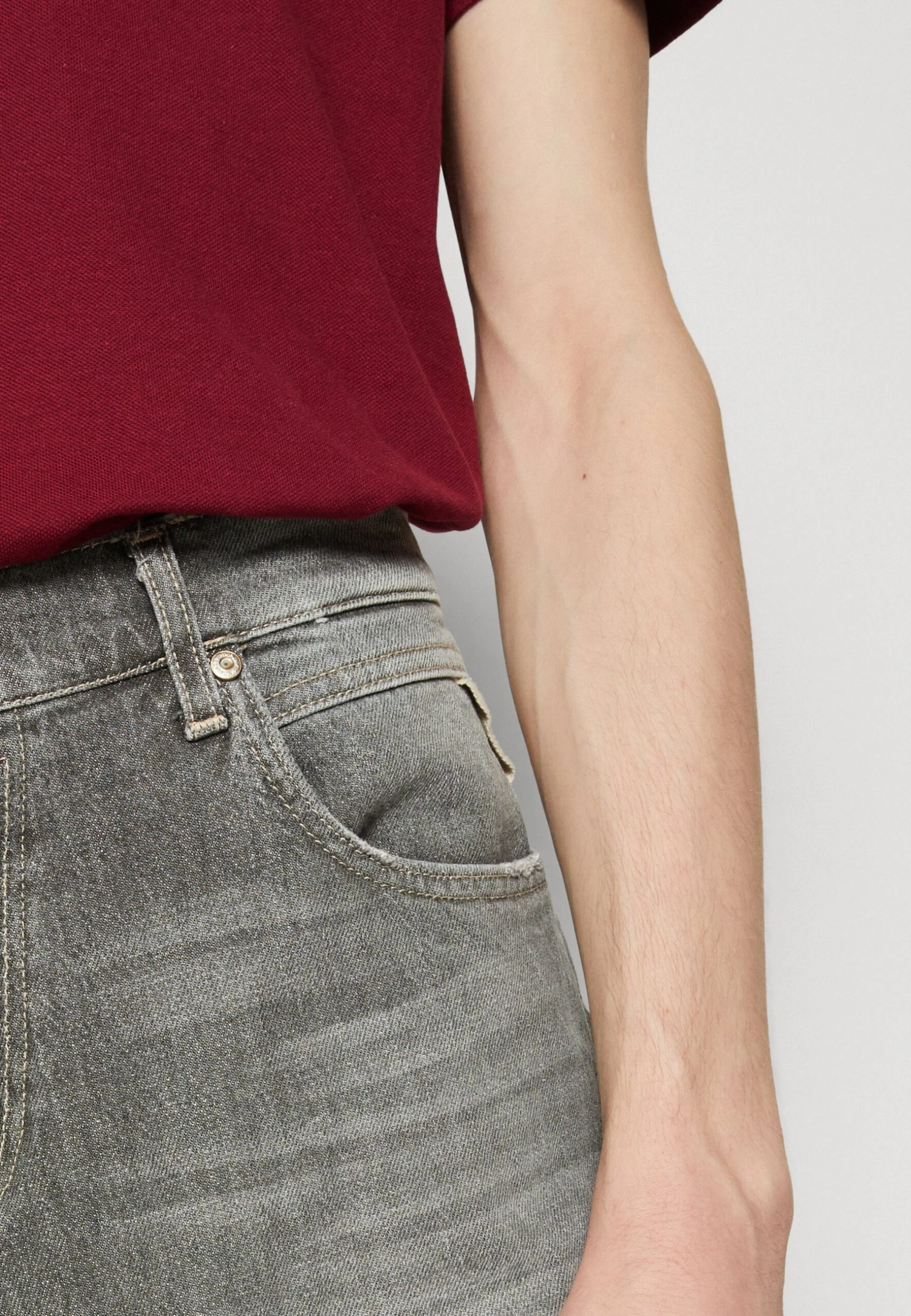 Replay Sandot - Relaxed Fit Jeans - Forest Grey Delavè 6 Replay Sandot - Relaxed Fit Jeans - Forest Grey Delavè - Image 6