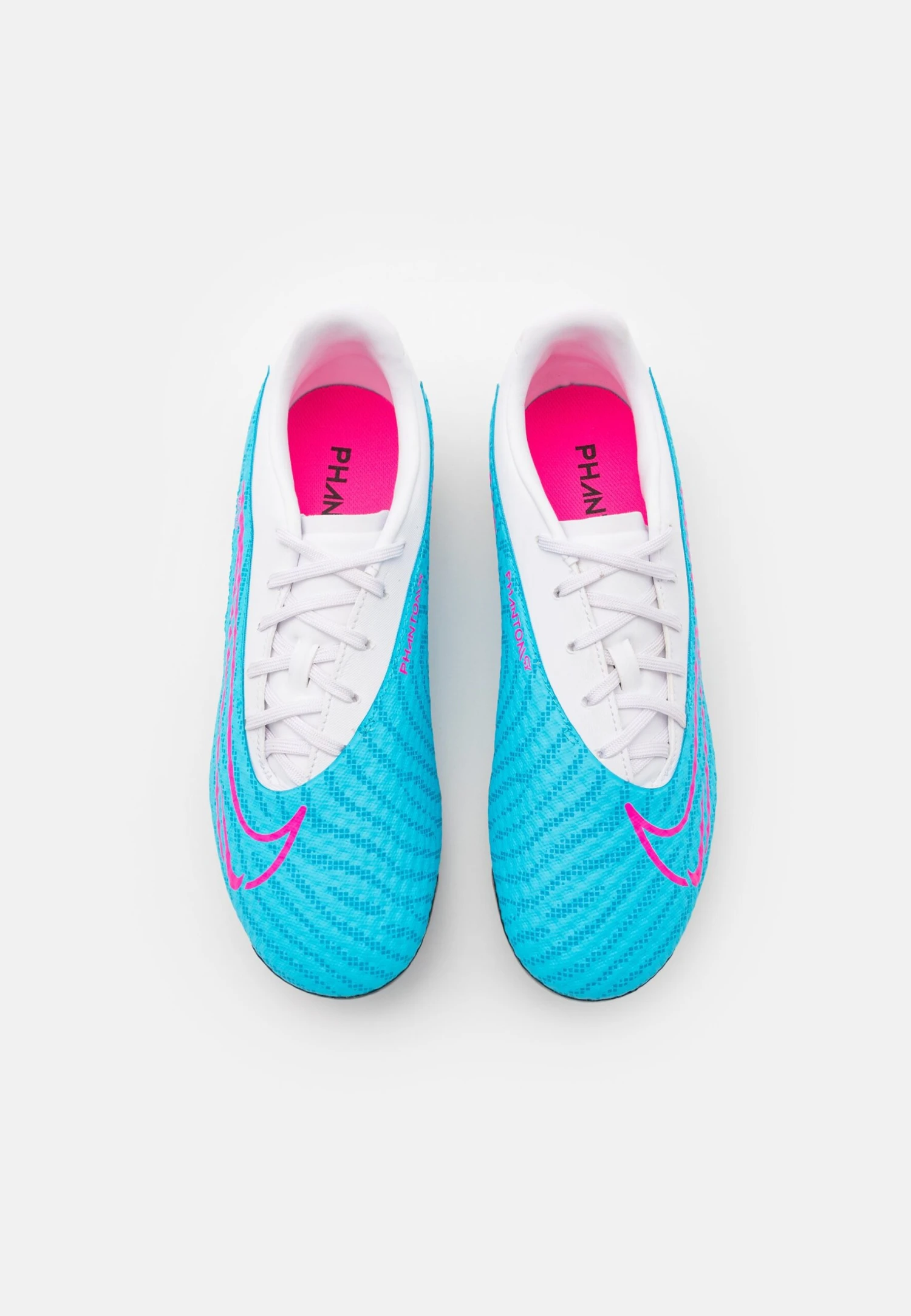Nike Performance Phantom Gx Academy Fg/Mg - Moulded Stud Football Boots - Baltic Blue/Pink Blast/White/Laser Blue 4 Nike Performance Phantom Gx Academy Fg/Mg - Moulded Stud Football Boots - Baltic Blue/Pink Blast/White/Laser Blue - Image 4