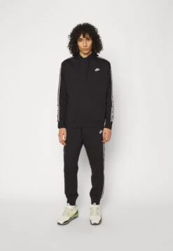 Nike Sportswear Club Suit - Tracksuit - Black/White 12 Nike Sportswear Club Suit - Tracksuit - Black/White -Clothing Sale Store be00d457f37f44e19334da11cf26cbd2
