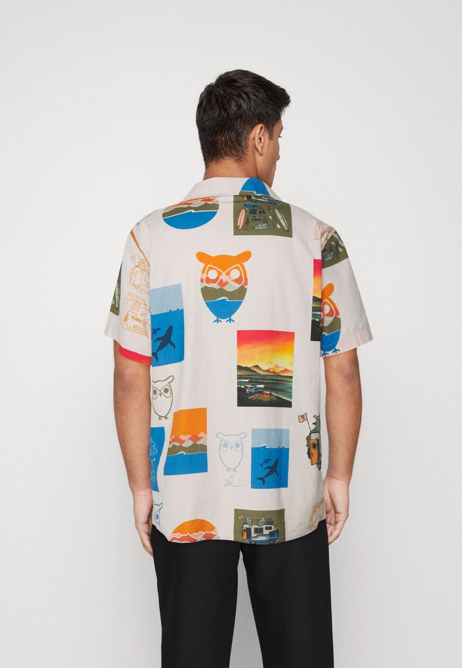 Boxed Fit Short Sleeved - Shirt - Multi-Coloured 3 Boxed Fit Short Sleeved - Shirt - Multi-Coloured - Image 3