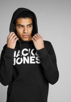 Jack & Jones Hoodie - Black -Clothing Sale Store bf31cd6073b1478293d8e0d860fa3e40