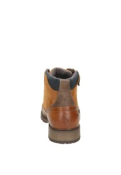 Mustang Lace-Up Ankle Boots - Cognac -Clothing Sale Store c1c3ba41ef4c47cc84dc3a73592ddf66