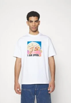 Nike Sportswear Tee Open - Print T-Shirt - White -Clothing Sale Store c39cf044f98349499c359afe86f118e5