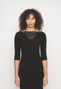 Long Sleeved Top - Black