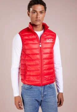 EA7 Emporio Armani Waistcoat - Waistcoat - Racing Red