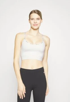 Champion Tech Medium Support Bra - Medium Support Sports Bra - White