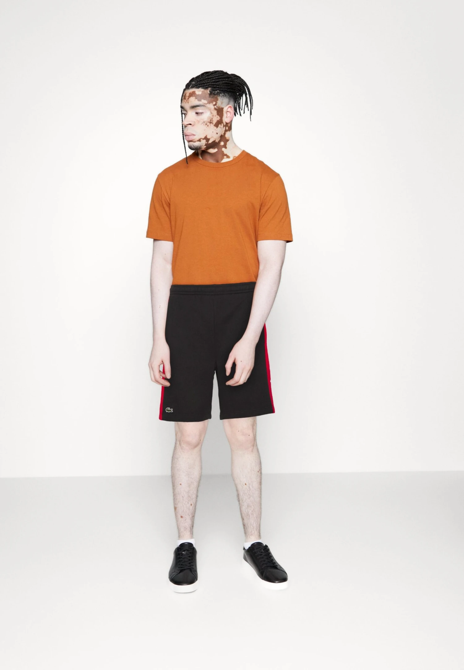 Lacoste Shorts - Abysm/Red 2 Lacoste Shorts - Abysm/Red - Image 2