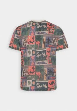 Kaotiko Unisex - Print T-Shirt - Orange -Clothing Sale Store cdbf153e30964e4d809caf4f96d9e722
