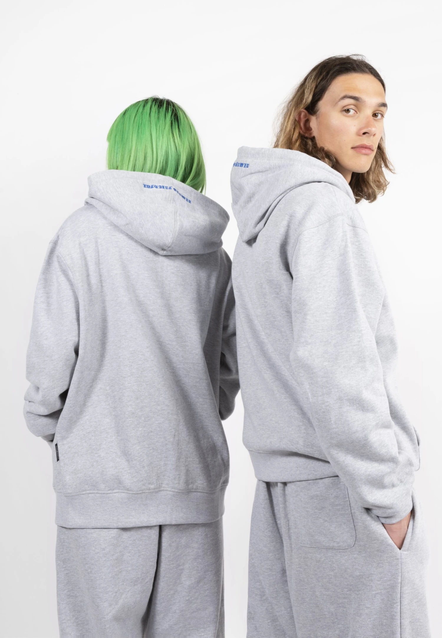 Unisex Hoodie Zip Kingdom - Zip-Up Sweatshirt - Ash Grey 3 Unisex Hoodie Zip Kingdom - Zip-Up Sweatshirt - Ash Grey - Image 3