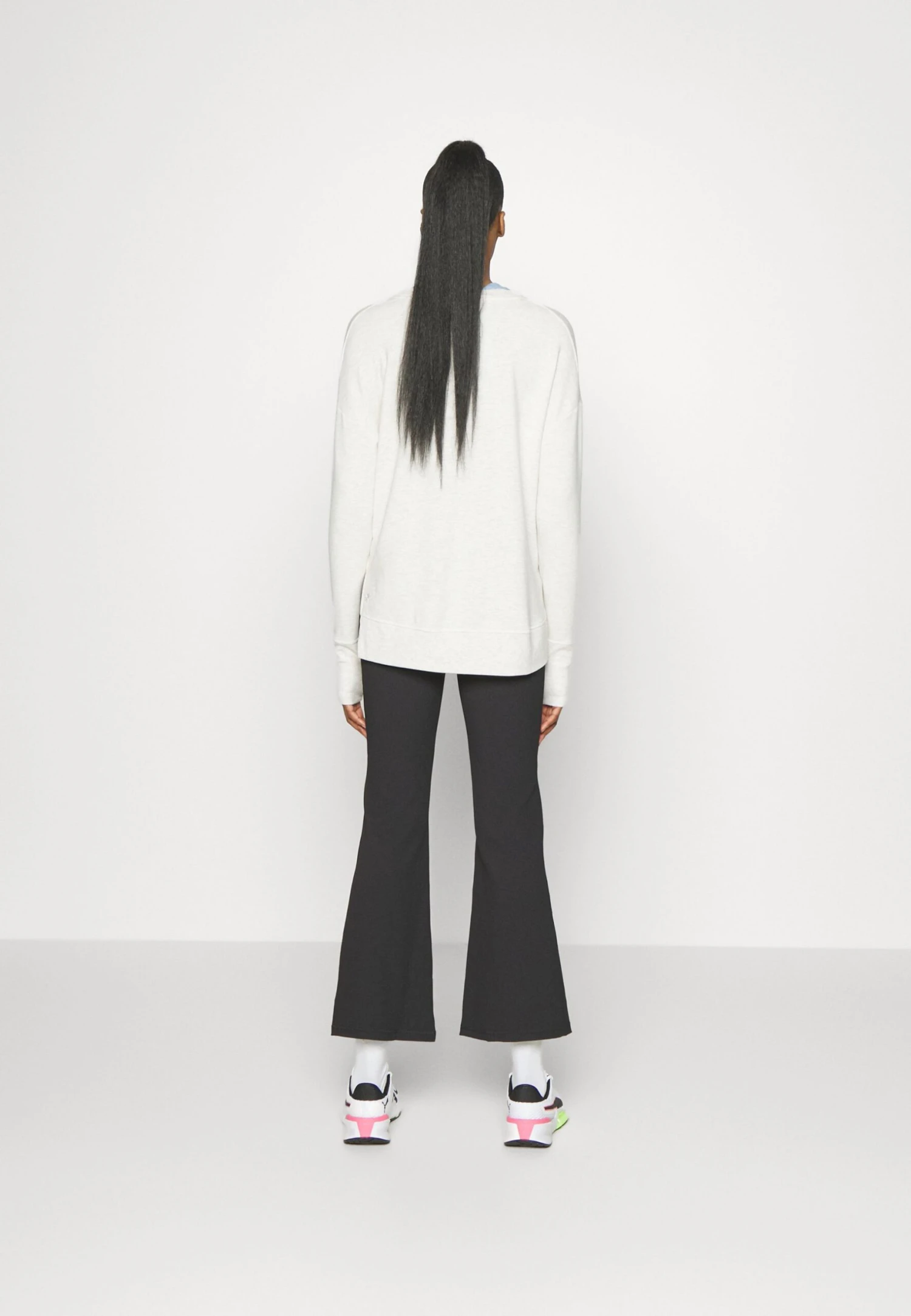 Athleta Salutation Stash Flare - Tracksuit Bottoms - Black 3 Athleta Salutation Stash Flare - Tracksuit Bottoms - Black - Image 3