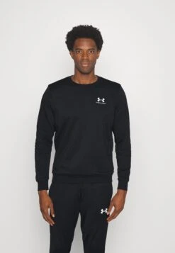 Under Armour Essential Crew - Sweatshirt - Black/White