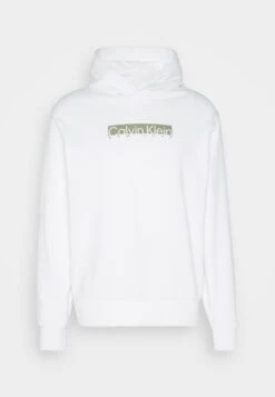 Calvin Klein New York Box Logo - Hoodie - Bright White 10 Calvin Klein New York Box Logo - Hoodie - Bright White -Clothing Sale Store d543644ab36f47a1b2b162ddc1f1f1d8