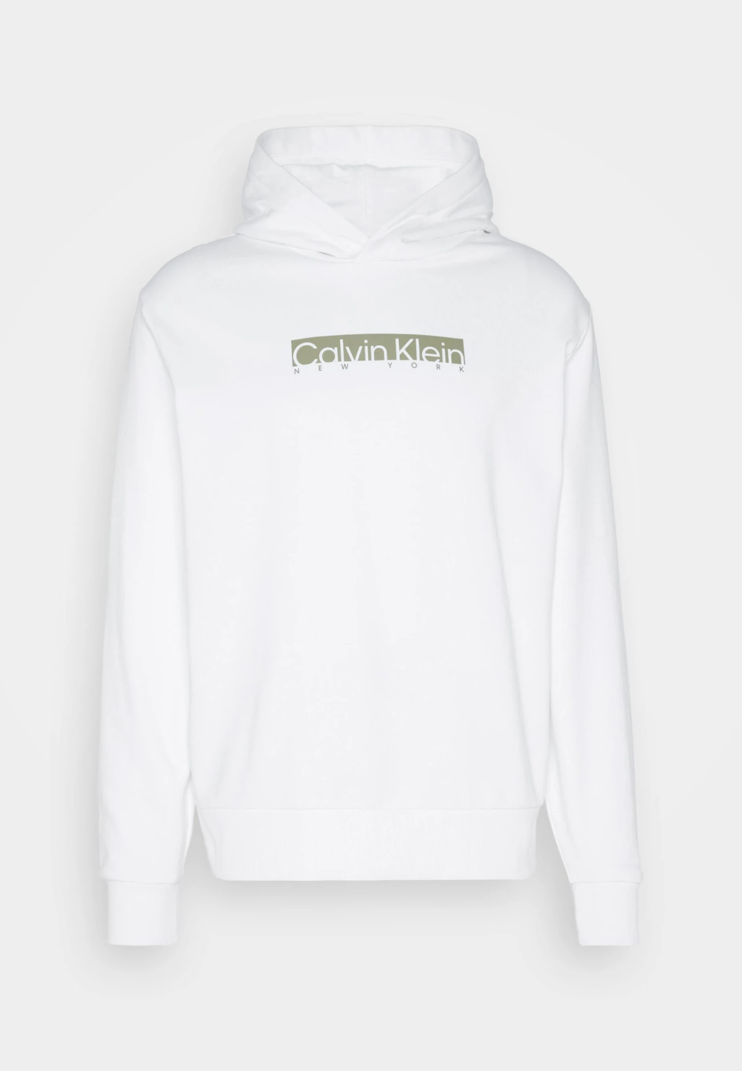 Calvin Klein New York Box Logo - Hoodie - Bright White 5 Calvin Klein New York Box Logo - Hoodie - Bright White - Image 5