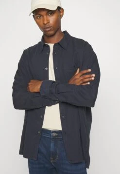 DRYKORN Harcon - Shirt - Blue -Clothing Sale Store d57f45b6fc5f49c8906bd32997420adb