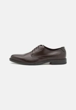 Hugo Kerr Derb - Smart Lace-Ups - Dark Brown