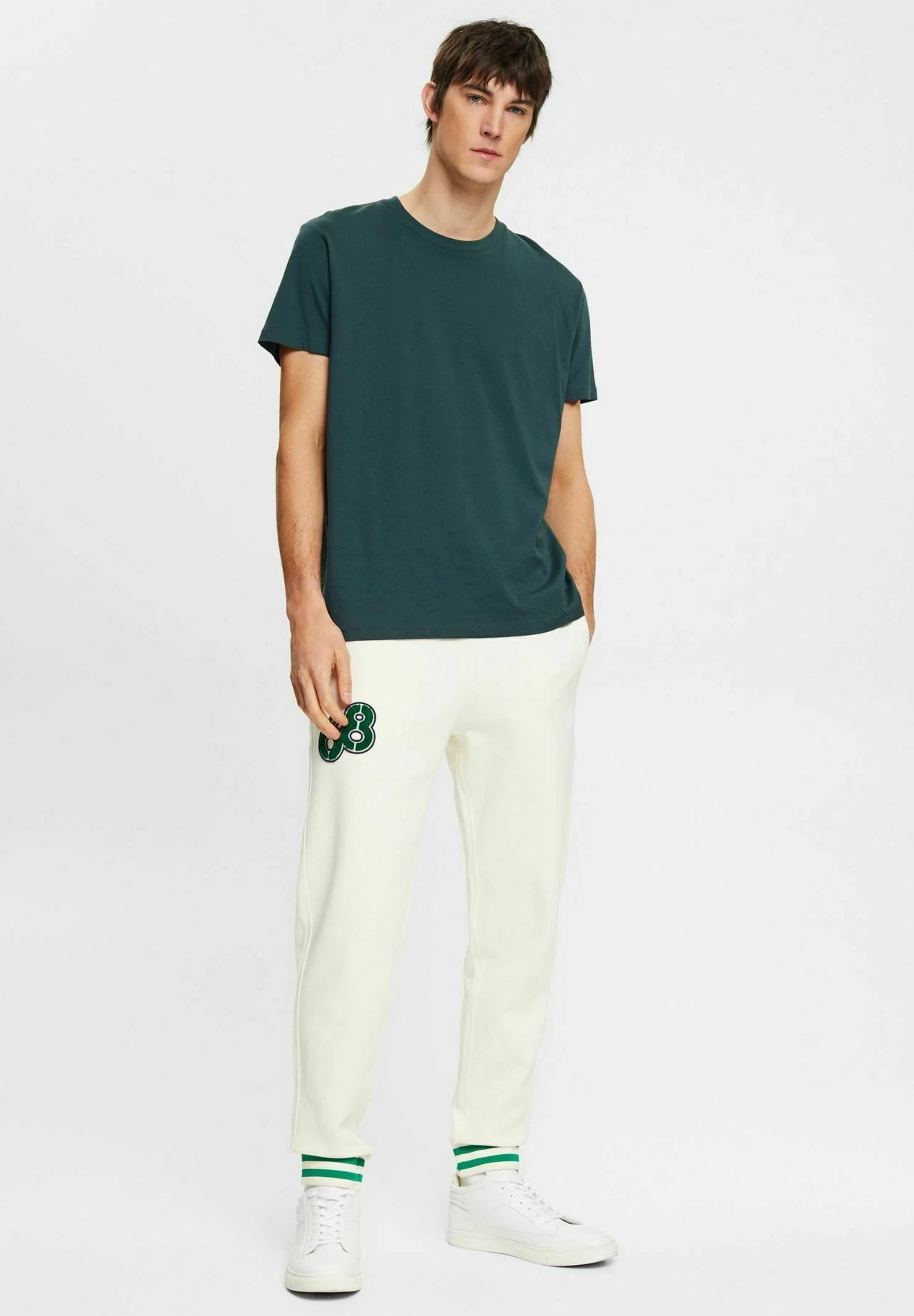 ESPRIT Style Mit Delfinlogoaufnäher - Tracksuit Bottoms - Off White 7 ESPRIT Style Mit Delfinlogoaufnäher - Tracksuit Bottoms - Off White - Image 7