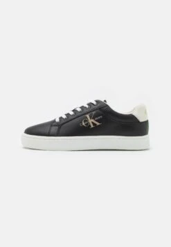 Calvin Klein Jeans Classic Cupsole Fluo Contrast - Trainers - Black/Ancient White