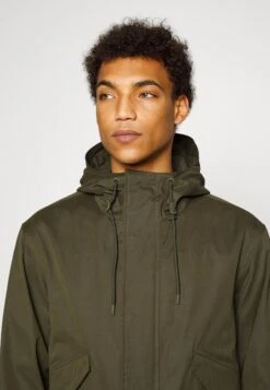 Marc O'Polo DENIM Light Weight Unlined Zipper Hood Pockets - Parka - Dakota Shadow -Clothing Sale Store dd66802ba0ed41309d9a756bc359bd7a