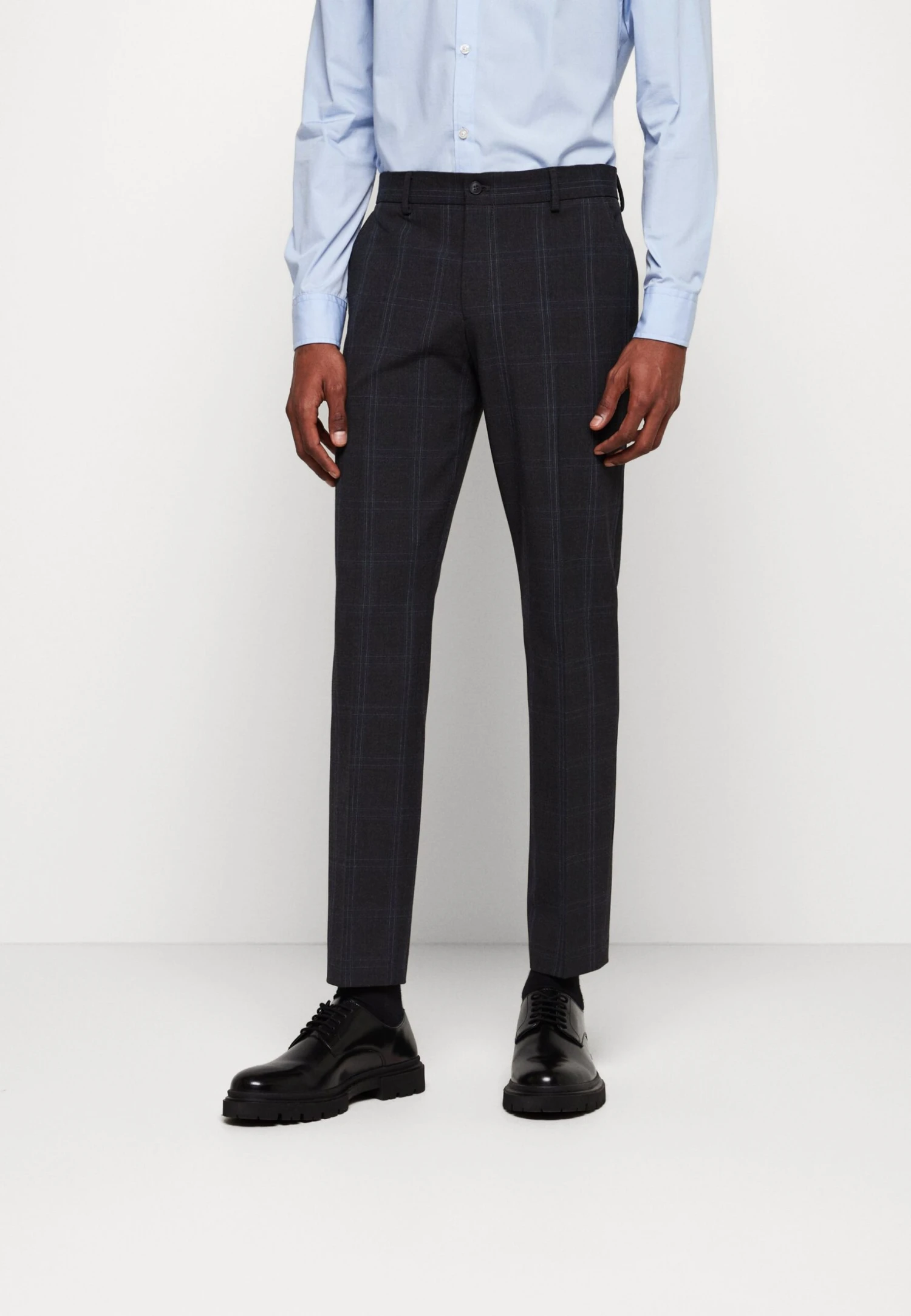 Selected Homme Slhslim Mylologan Single Breasted Set - Suit - Dark Check 5 Selected Homme Slhslim Mylologan Single Breasted Set - Suit - Dark Check - Image 5