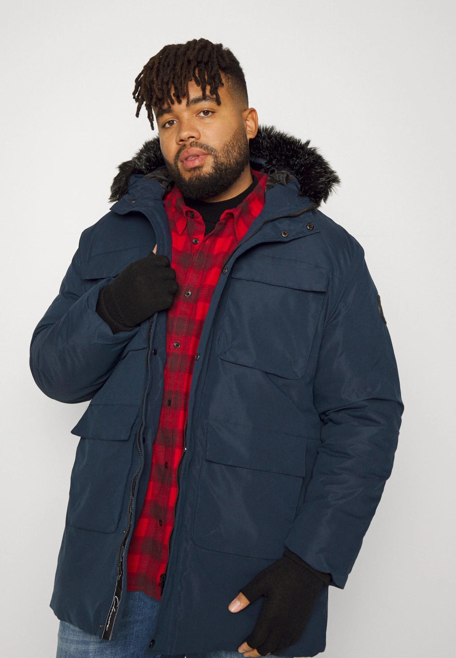 Exploration Pocket - Parka - Navy 4 Exploration Pocket - Parka - Navy - Image 4