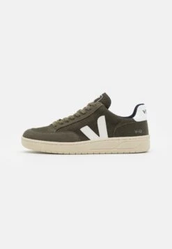 Veja V-12 - Trainers - Olive/White