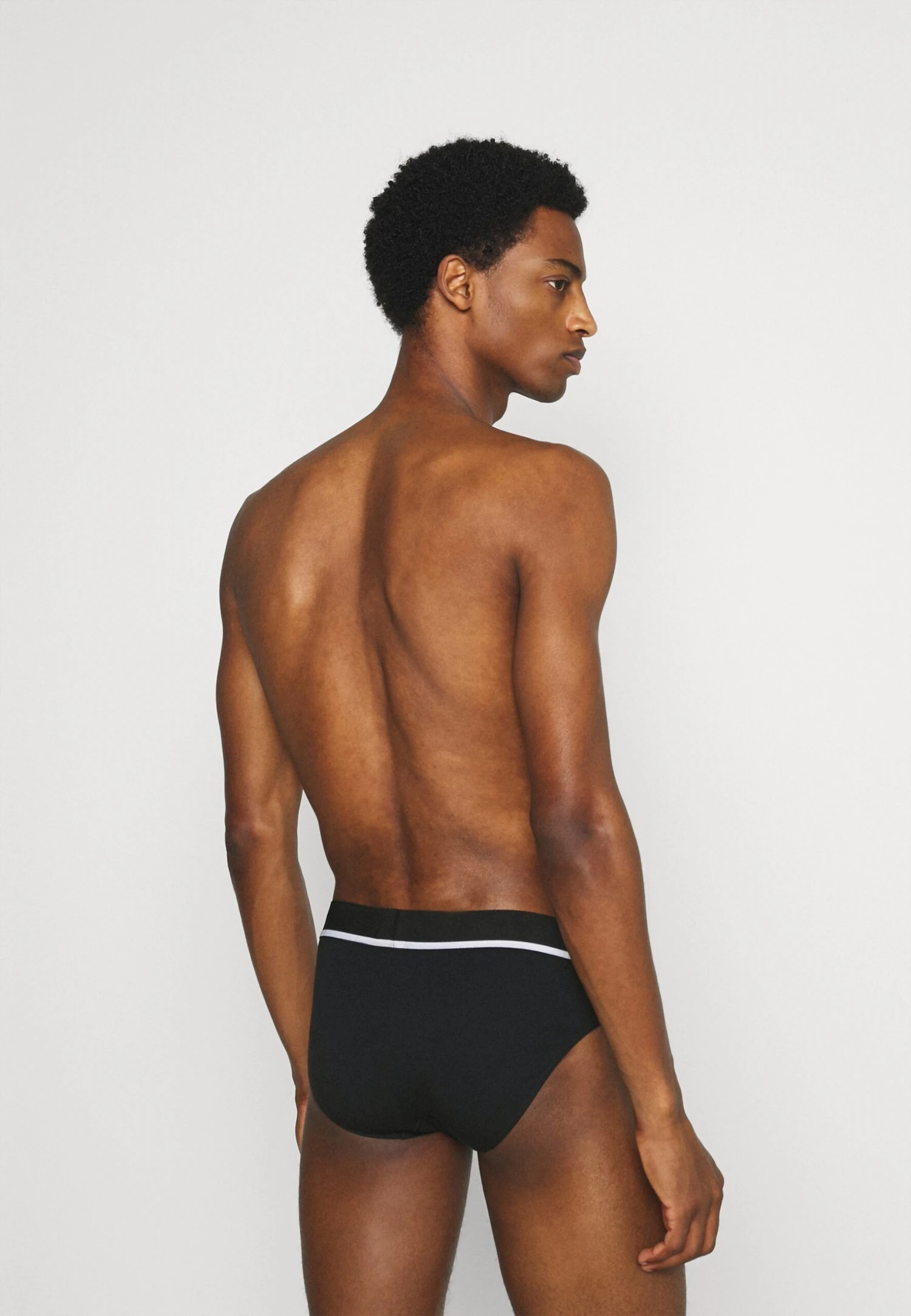 Schiesser 3Pack Slips Organic Cotton - 95/5 - Briefs - Blue/Black/Grey 2 Schiesser 3Pack Slips Organic Cotton - 95/5 - Briefs - Blue/Black/Grey - Image 2