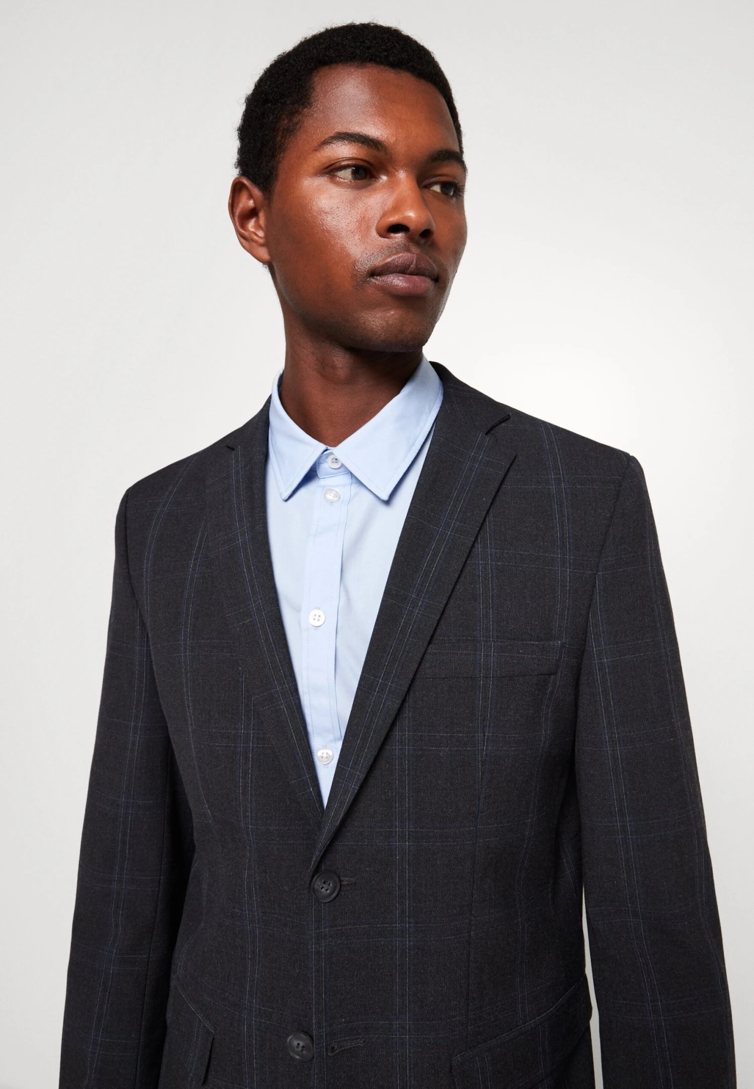 Selected Homme Slhslim Mylologan Single Breasted Set - Suit - Dark Check 7 Selected Homme Slhslim Mylologan Single Breasted Set - Suit - Dark Check - Image 7