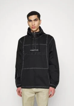 PRIMITIVE Concord Anorak Jacket - Windbreaker - Black -Clothing Sale Store e58d734e3d374e71a953a23c4177daac