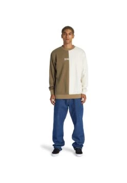 DC SHOES Baseline - Sweatshirt - Brown