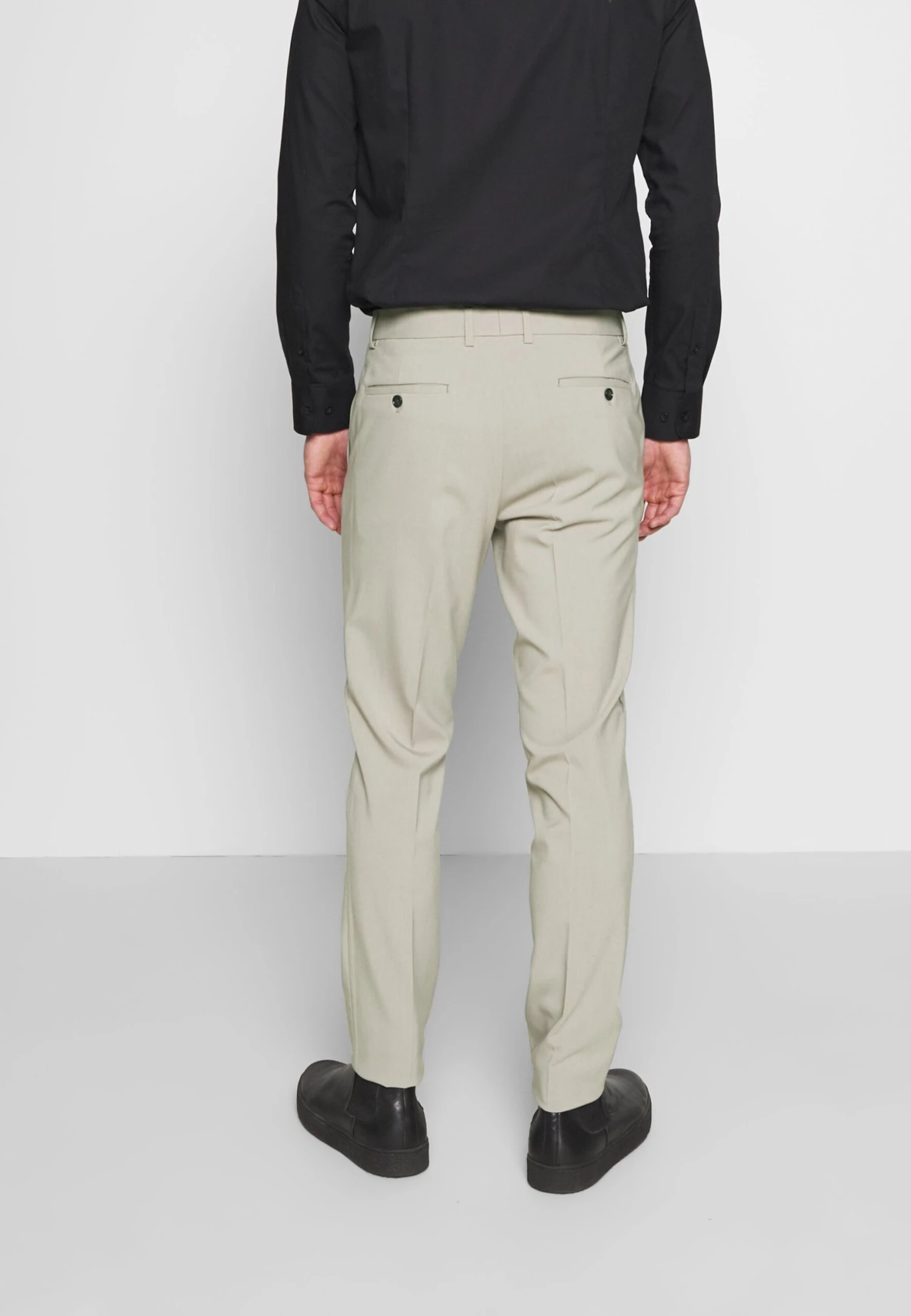 Lindbergh Slim Fit Plain Mens Suit - Suit - Sand 4 Lindbergh Slim Fit Plain Mens Suit - Suit - Sand - Image 4