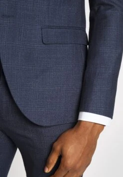 Check Suit - Suit - Dark Blue -Clothing Sale Store ebbb68717aab4700ab941eec384b6f7d