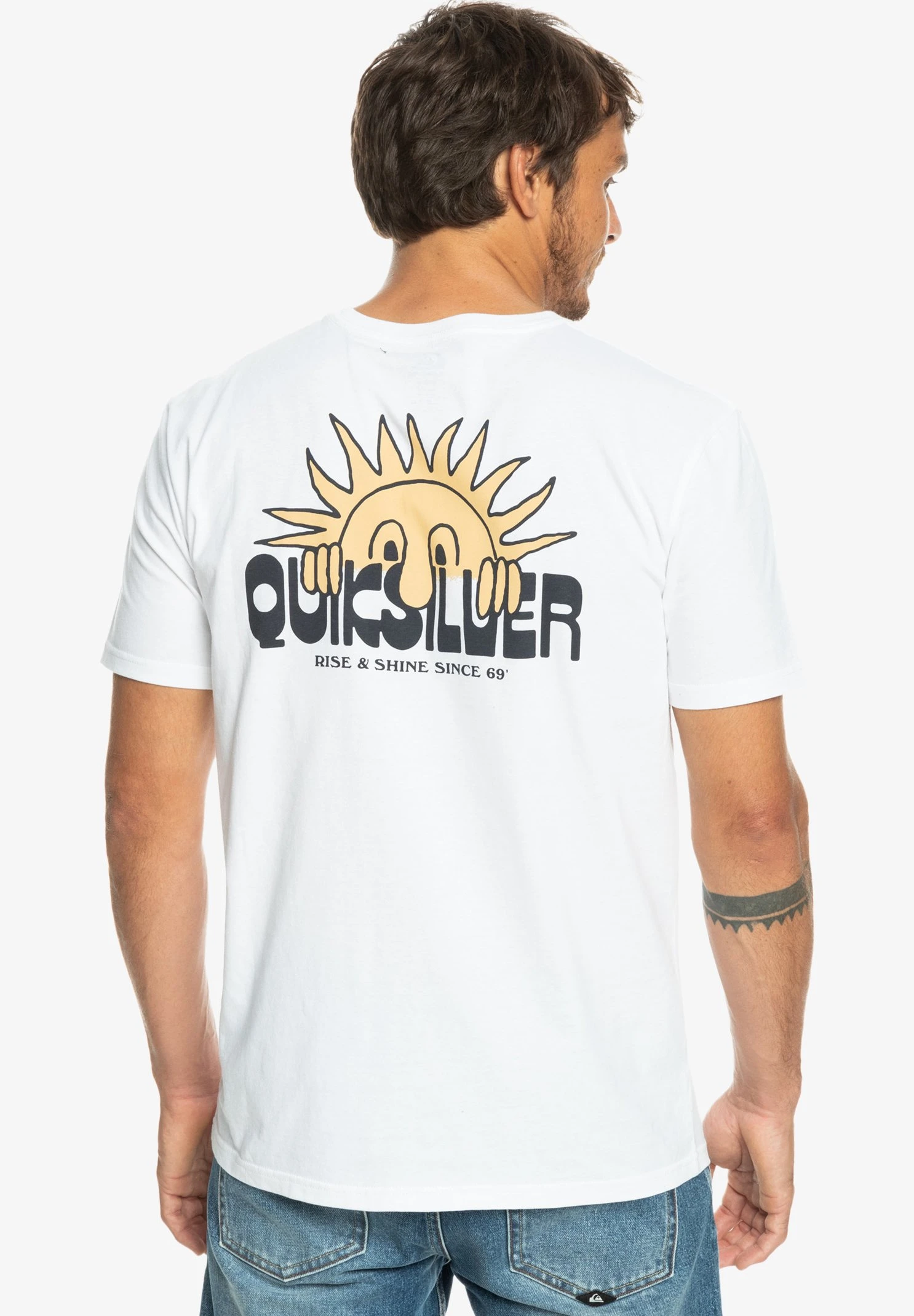 Quiksilver Rise Shine Ss - Print T-Shirt 3 Quiksilver Rise Shine Ss - Print T-Shirt - Image 3