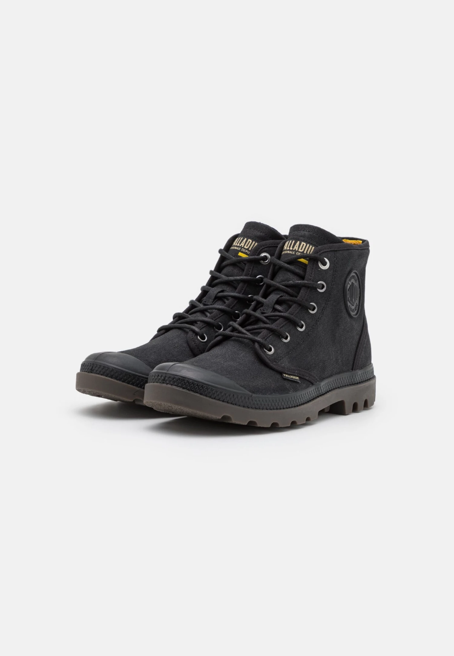 Palladium Pampa Hi Wax Unisex - Lace-Up Ankle Boots - Black 2 Palladium Pampa Hi Wax Unisex - Lace-Up Ankle Boots - Black - Image 2