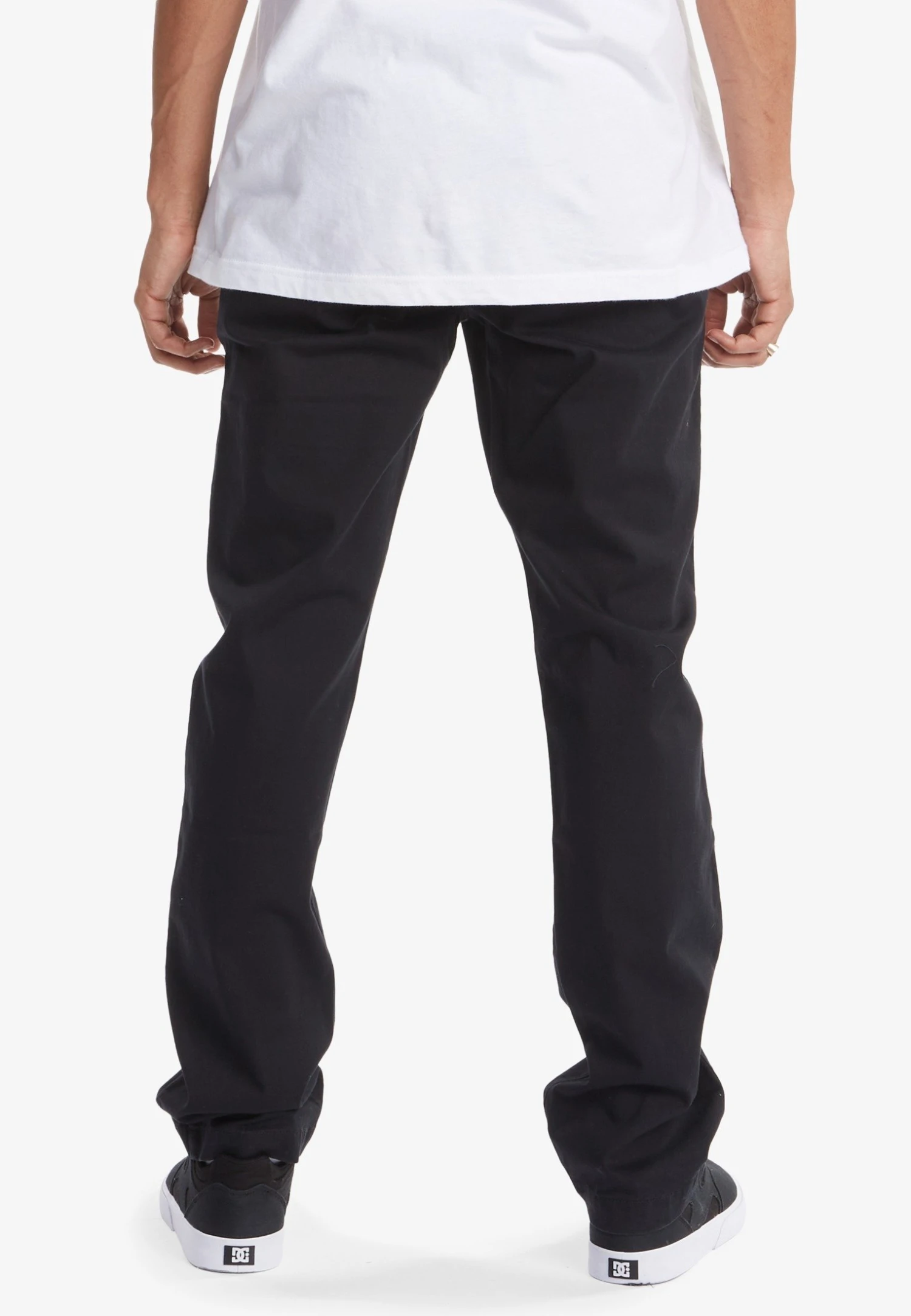 DC SHOES Chinos - Black 2 DC SHOES Chinos - Black - Image 2