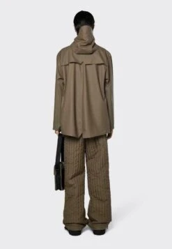 Rains Short Coat - Wood -Clothing Sale Store f02f293148ff49a183cb1574afcce556