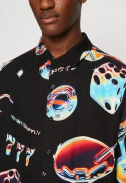 Edwin Saike Shirt Unisex - Shirt - Black/Multicolor -Clothing Sale Store f2bebb7fe419423ca993aafd6175f306