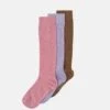 Ewers Kneehigh 3 Pack Unisex - Knee High Socks - Purple