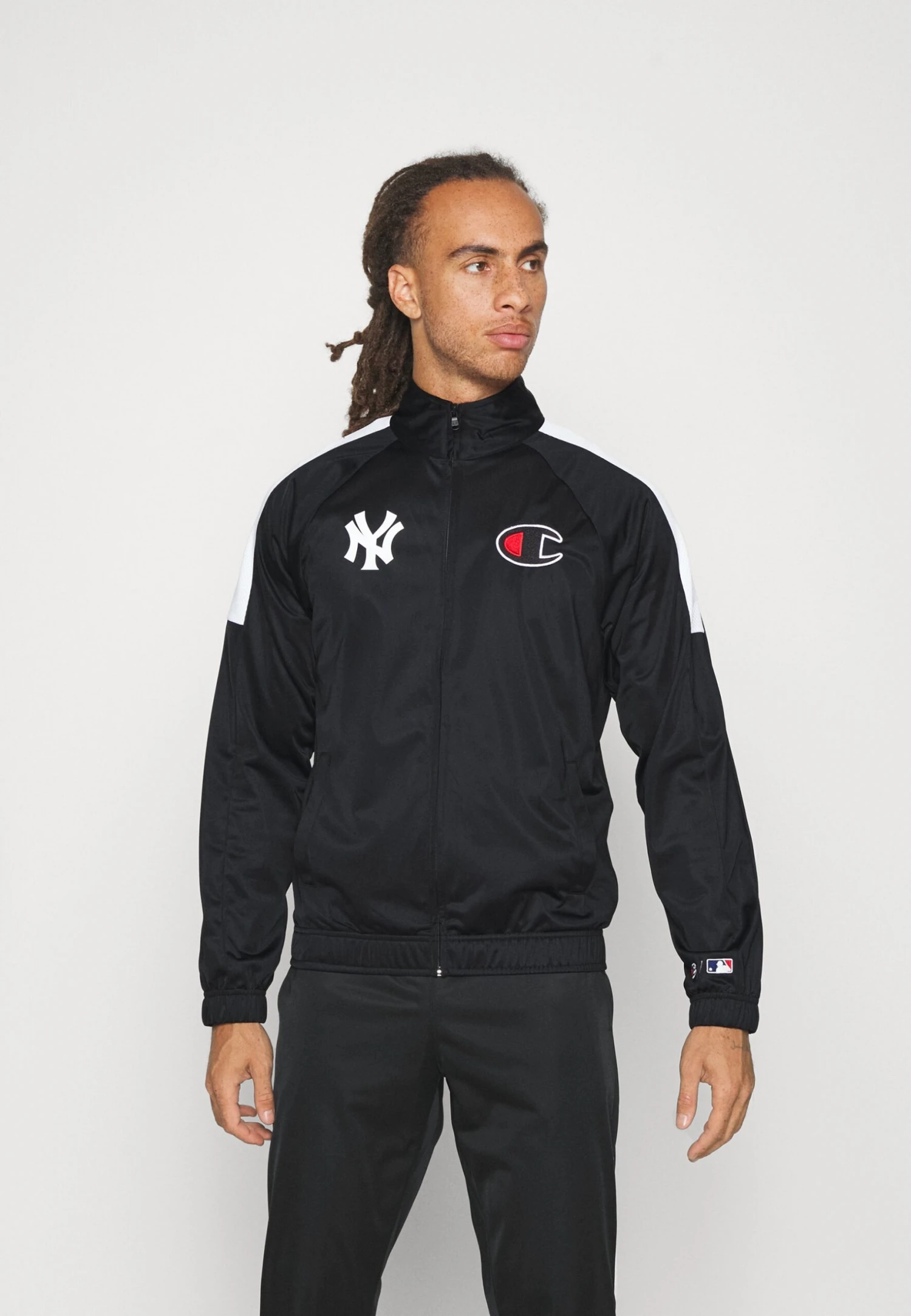 Champion New York Yankees Tracksuit - Tracksuit - Black/White 4 Champion New York Yankees Tracksuit - Tracksuit - Black/White - Image 4