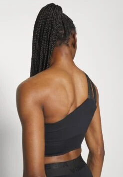 Nebbia Womens High Support Sports Bra Intense Asymmetric - High Support Sports Bra - Black -Clothing Sale Store facbcb7994e5468d87b5b52367ef8b7a