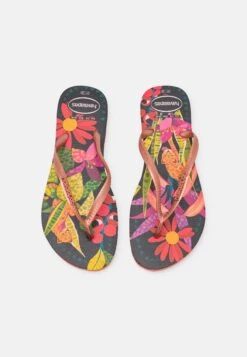 Havaianas Slim Tropical - T-Bar Sandals - Salmon -Clothing Sale Store fb68b532f58a4de482ed2007e02c9ccb