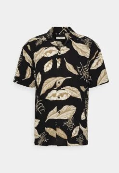 JACK&JONES Premium Jprblatropic Resort Relax Fit - Shirt - Black