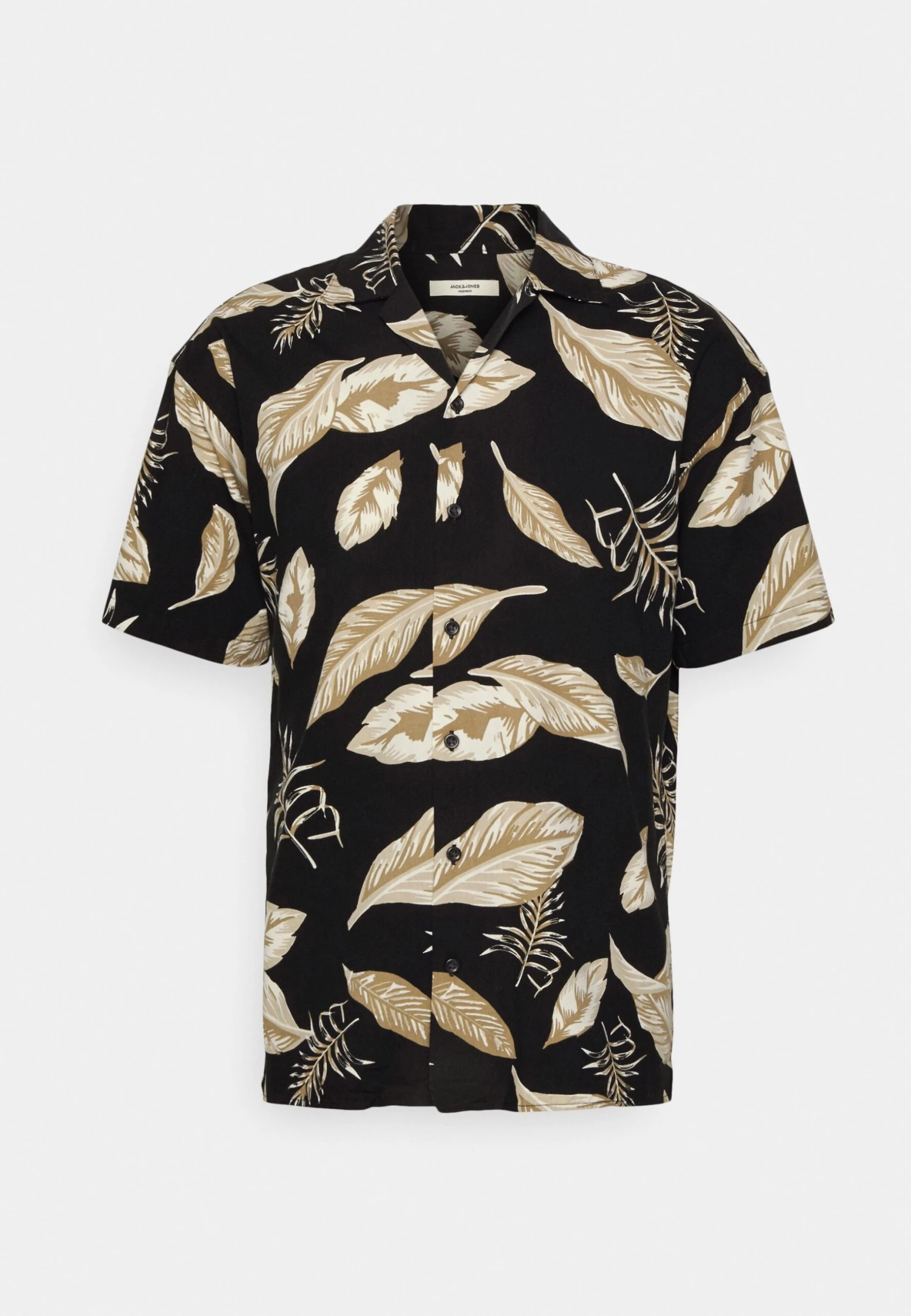 JACK&JONES Premium Jprblatropic Resort Relax Fit - Shirt - Black 1 JACK&JONES Premium Jprblatropic Resort Relax Fit - Shirt - Black