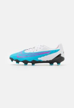Nike Performance Phantom Gx Academy Fg/Mg - Moulded Stud Football Boots - Baltic Blue/Pink Blast/White/Laser Blue